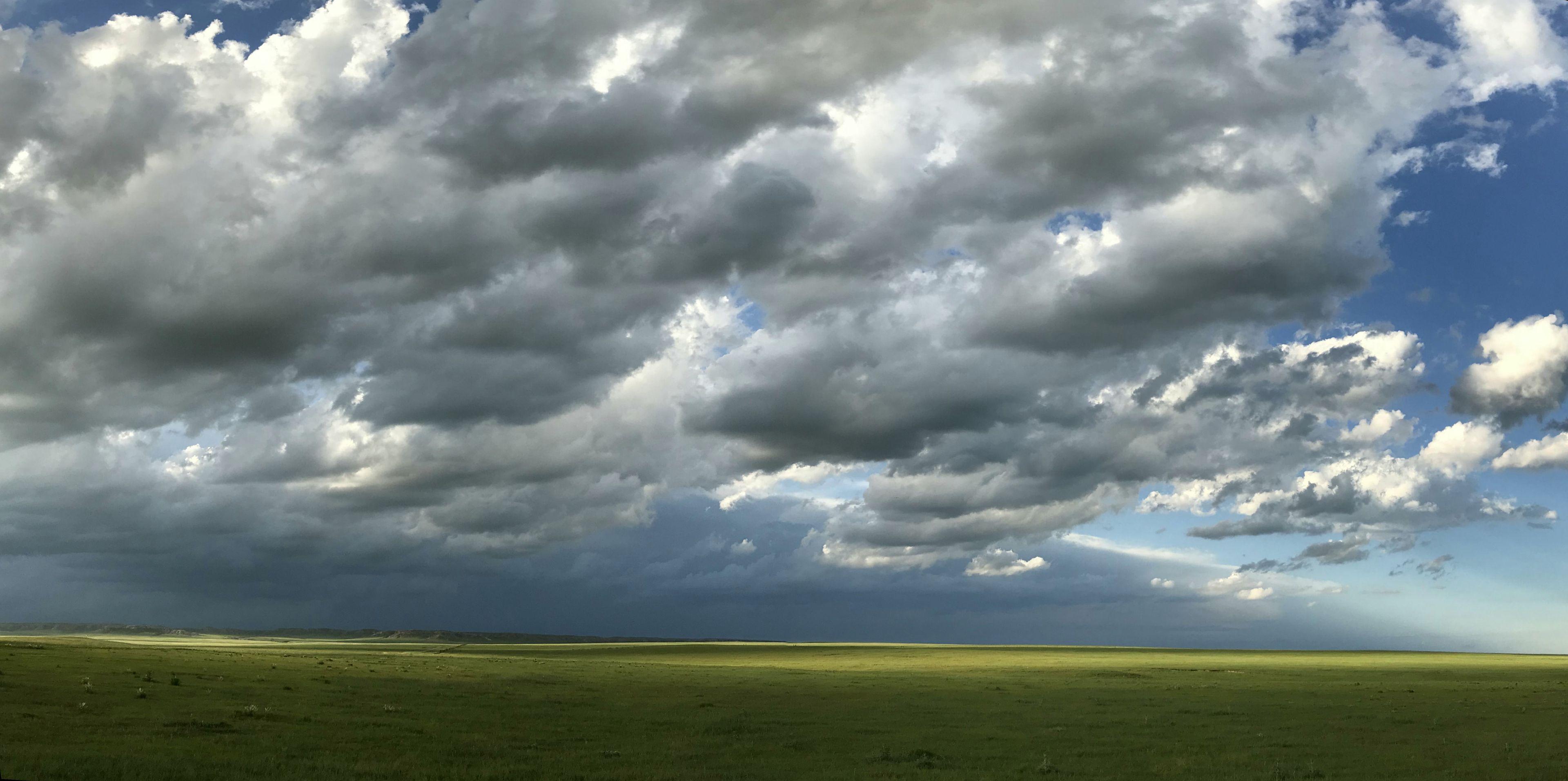 High Skies in July Saturday Evening